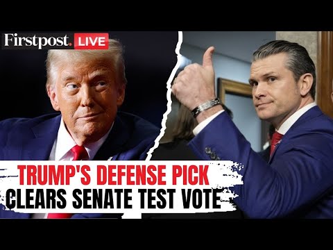 LIVE: US Senate Advances Pete Hegseth As Trump’s Defense Secretary, Despite Allegations | N18G