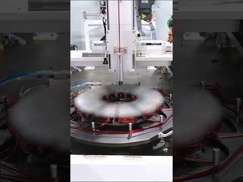 Axial Flux Winding Technology for EV Car Automotive Motor Manufacturing Solutions