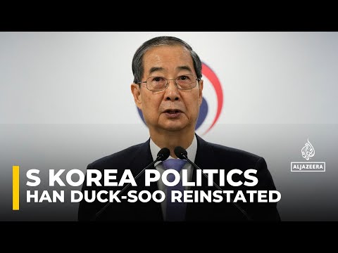 South Korean court reinstates impeached PM Han Duck-soo as acting president